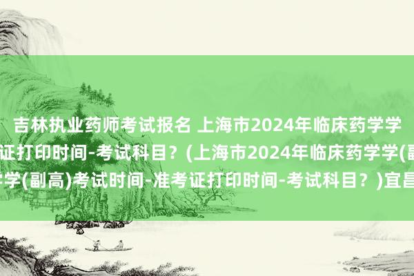 吉林执业药师考试报名 上海市2024年临床药学学(副高)考试时间-准考证打印时间-考试科目？(上海市2024年临床药学学(副高)考试时间-准考证打印时间-考试科目？)宜昌卫生职称考试时间表