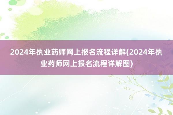 2024年执业药师网上报名流程详解(2024年执业药师网上报名流程详解图)