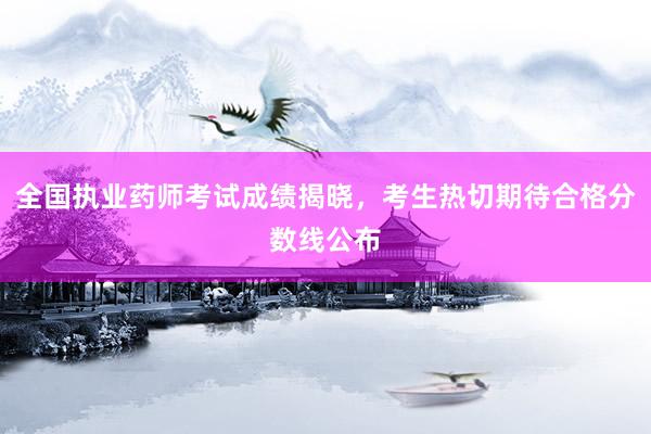 全国执业药师考试成绩揭晓，考生热切期待合