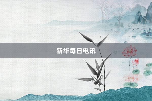 新华每日电讯