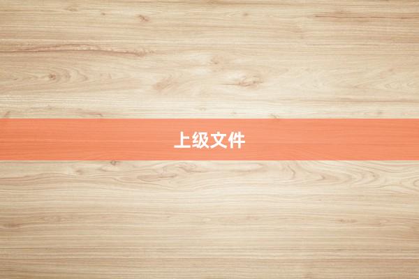 上级文件