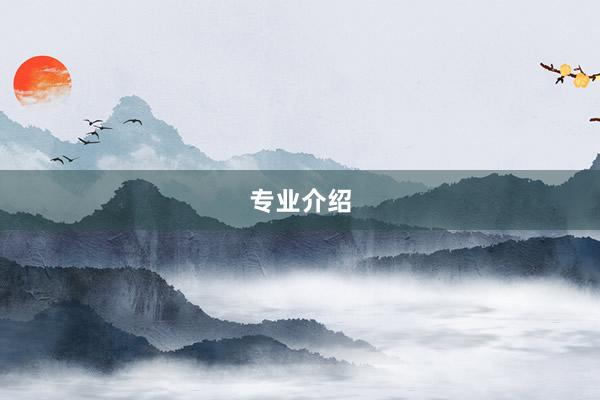 专业介绍